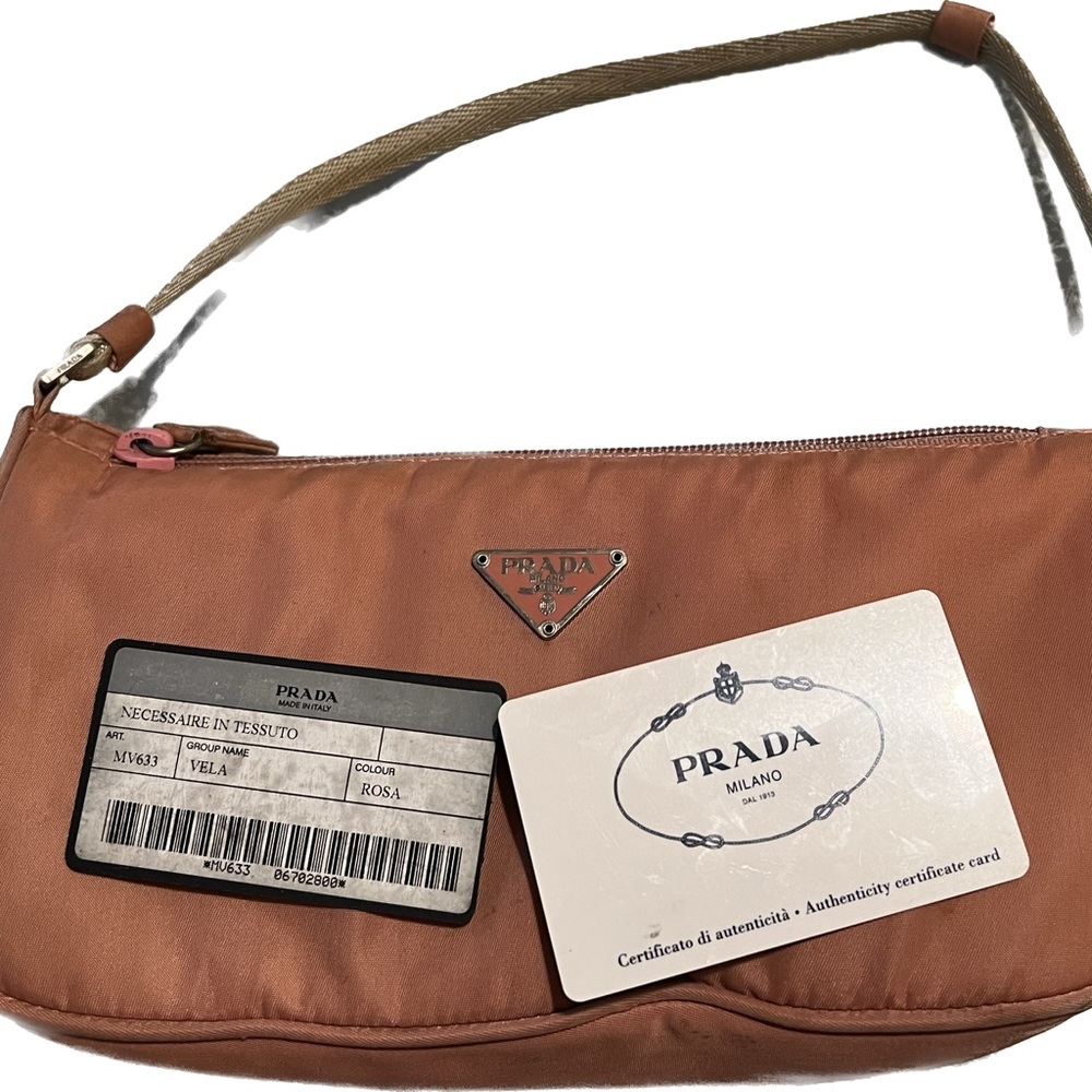 Vintage Prada milano tessuto mini purse